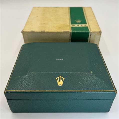 vintage rolex box papers|empty rolex box price.